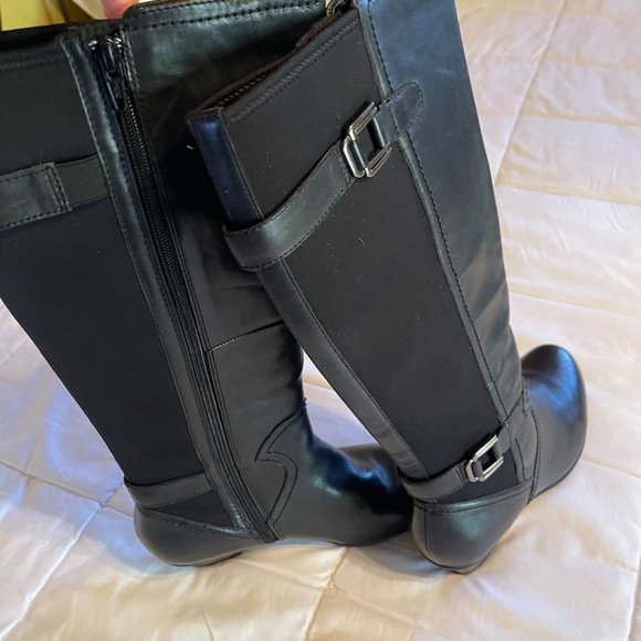 EARTH  Rider Black Boots 9.5B - Picture 3 of 8